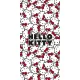 Hello Kitty Red Bows fürdőlepedő, strand törölköző 70x140cm