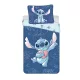 Disney Lilo és Stitch, A csillagkutya Aloha Blue ágyneműhuzat 140×200cm, 70×90 cm