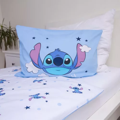 Disney Lilo és Stitch, A csillagkutya Clouds gyerek, ovis ágyneműhuzat 100×135 cm, 40×60 cm