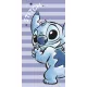 Disney Lilo és Stitch, A csillagkutya Stripes fürdőlepedő, strand törölköző 70x140cm (Fast Dry)