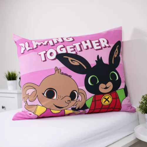 Bing Playing Together ágyneműhuzat 140×200cm, 70×90 cm