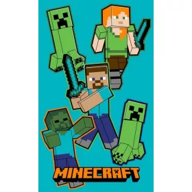   Minecraft Crawler kéztörlő, arctörlő, törölköző 30x50cm