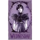 Wednesday Gothic kéztörlő, arctörlő, törölköző 30x50cm
