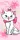 Disney Marie Pink Flower fürdőlepedő, strand törölköző  70*140cm