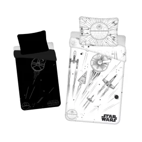   Star Wars Death Star Sötétben világító ágyneműhuzat 140×200cm, 70x90cm