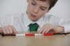 Számoló gyöngyök 10 db - Iskolai készlet - Matematika gyakorlásához