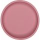 Tryco - szilikon tányér kerek rózsaszín