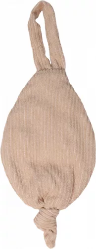 Tryco Plüss kordbársony cumikendő homok színű