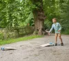 Célbadobó verseny babzsákkal