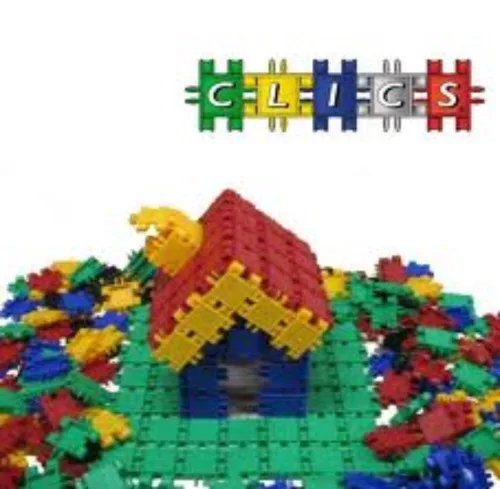 Clics építőjáték 8 in 1 157db-os, műanyag dobozos