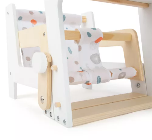 Legler fa baba etetőszék – multifunkciós, skandináv dizájnú játék