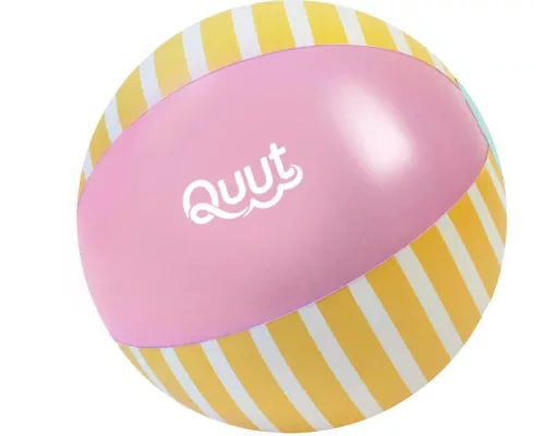 Quut – Strandolós játék készlet - banánsárga/pink