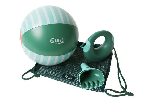 Quut – Strandolós játék készlet - zöld/kék