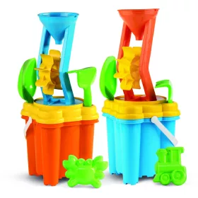   Androni Vödrös homokozó készlet malommal és eszközökkel