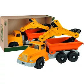   Androni Nagy teherbírású markoló utánfutóval, Giant trucks