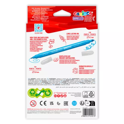 Carioca - Birello filctoll 12 db-os