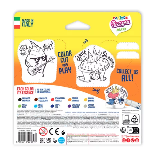 Carioca - Maxi illatos filctoll 10 db-os