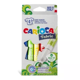 Carioca - Fabric filctoll 6 db-os
