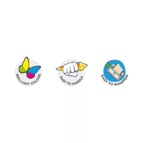 Carioca - Aquarell színesceruza 12 db-os