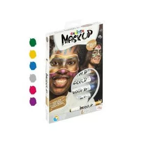 Carioca - Arcfesték készlet - metál 6 db-os