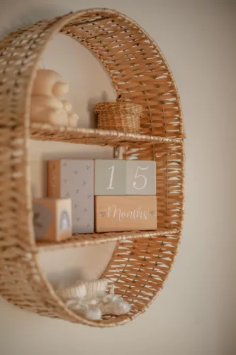 Label Label Fa mérföldkőkockák - Oliva