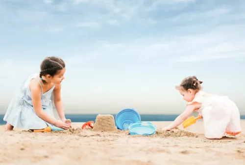 CompacToys - 7 az 1-ben homokozó készlet - Óceán