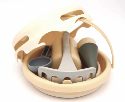 CompacToys - 7 az 1-ben homokozó készlet - Bézs