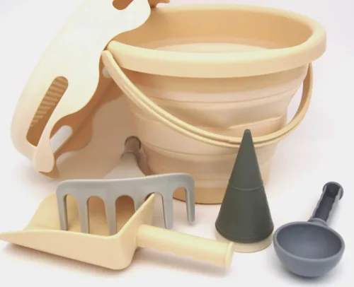 CompacToys - 7 az 1-ben homokozó készlet - Bézs