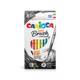 Carioca 10 db-os ecsetfilctoll készlet - Super Brush