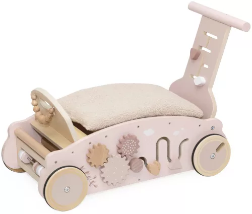 Label Label 3 az 1-ben Hintaló, Járássegítő és Kismotor - Rózsaszín