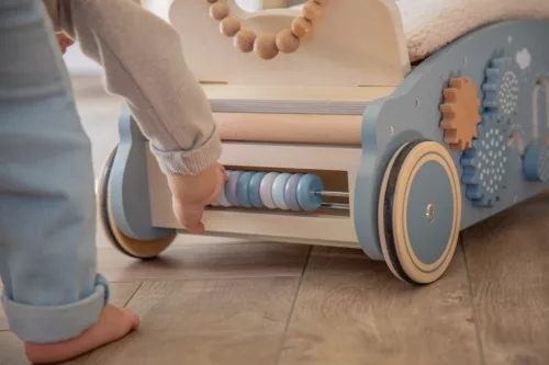 Label Label 3 az 1-ben Hintaló, Járássegítő és Kismotor - Kék