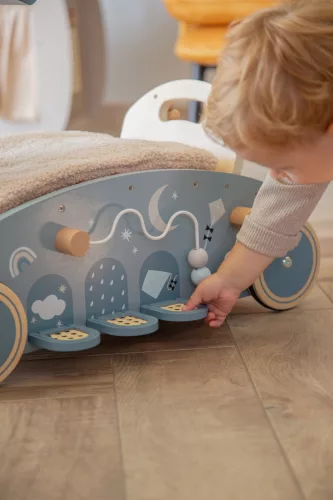 Label Label 3 az 1-ben Hintaló, Járássegítő és Kismotor - Kék