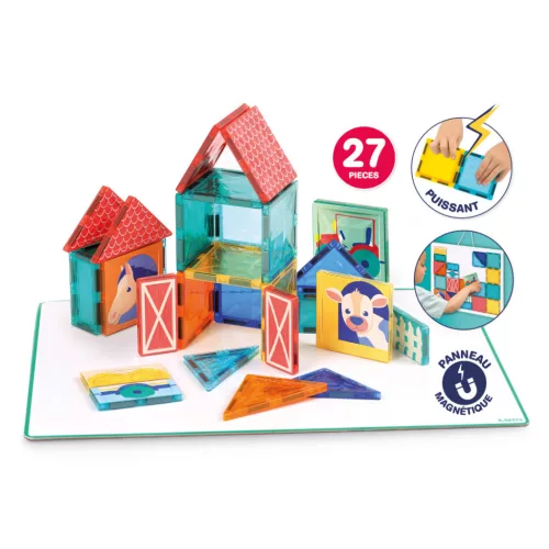 LUDI Mágneses építőkészlet