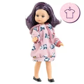   Paola Reina - Játékbaba ruhák - Panda mintás babaruha 21cm-es babákhoz