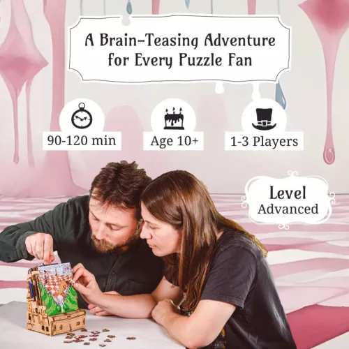 Alice Csodadoboza - CluePuzzle interaktív kirakós doboz rejtvényekkel