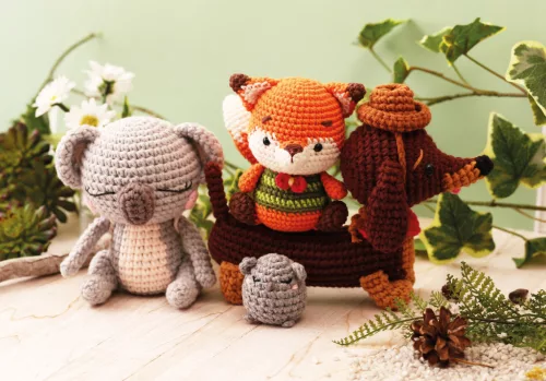 Graine Creative Amigurumi készlet – Tacskó (18 cm)