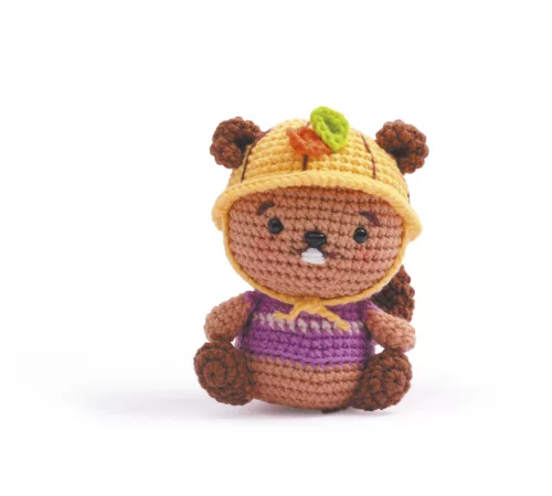 Graine Creative Amigurumi készlet - Hód