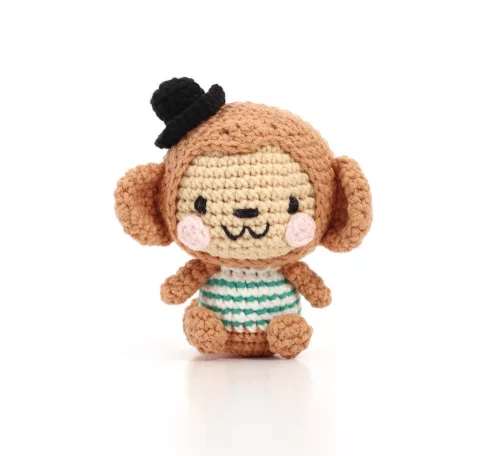 Graine Creative Minigurumi készlet – Nori, a majom (10 cm)