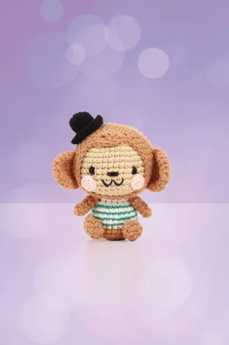 Graine Creative Minigurumi készlet – Nori, a majom (10 cm)