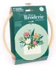 Graine Creative Hímzőkészlet – Virágcsokor (20 cm)