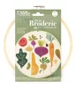 Graine Creative Hímzőkészlet – Zöldségeskert (20 cm)