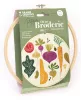Graine Creative Hímzőkészlet – Zöldségeskert (20 cm)