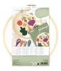 Graine Creative Hímzőkészlet – Zöldségeskert (20 cm)