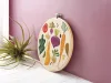 Graine Creative Hímzőkészlet – Zöldségeskert (20 cm)