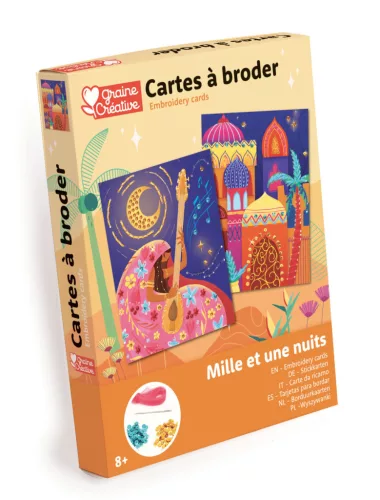 Graine Creative Hímzőkártyák – Ezeregyéjszaka