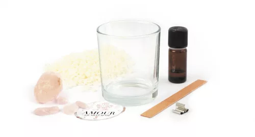 Graine Creative Kristályok gyertyakészítő – Rózsakvarc