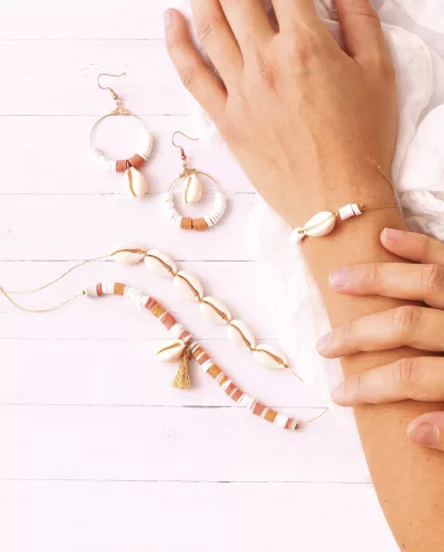 Graine Creative Ékszerkészítő készlet – Heishi gyöngyök