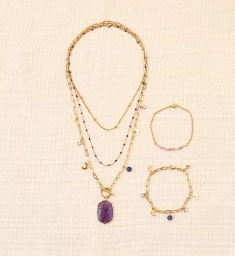 Graine Creative Rozsdamentes acél ékszerkészítő készlet – Lila