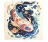 Graine Creative Gyémántfestő képeslap – Japán