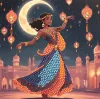Graine Creative Gyémántfestő képeslap – India